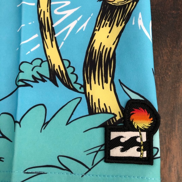Billabong Dr. Seuss Lorax Sundays Pro Boardshorts - Picture 11 of 15